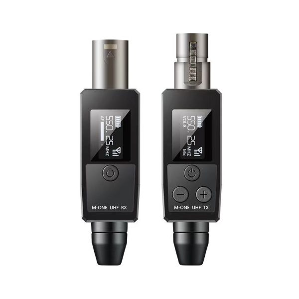 VK 38 UHF Wireless Microphone Converter XLR Transmitter And Receiver For Dynamic Microphone Guitar Receiver Transmission