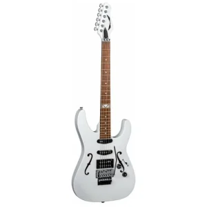 גיטרה חשמלית DEAN Vinnie Moore Semi Hollow בצבע לבן קלאסי – איכות וסטייל