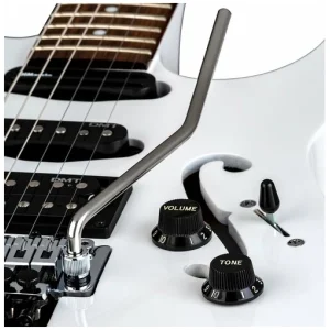 גיטרה חשמלית DEAN Vinnie Moore Semi Hollow בצבע לבן קלאסי – איכות וסטייל