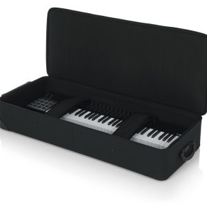 ארגז קל לאורגן עם גלגלים GATOR GK-61 Lightweight Keyboard Case (109×44.5×16.5 cm)