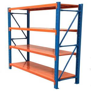 מערכת מדפים מודולרית Medium Duty עם עומס מרבי 200 ק”ג לכל שלב