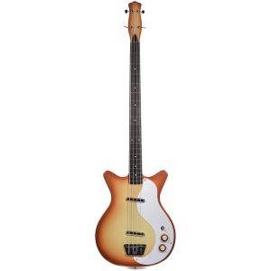 בס חשמלי מושלם: גיטרה בס Danelectro 59 LSB COBK עם סאונד קלאסי ונוכחות עוצמתית