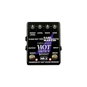 פדל גיטרה Carl Martin Hot Drive’n Boost MK3 – הבחירה המושלמת לצליל דיסטורשן חם ועוצמתי