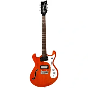 גיטרה חשמלית וינטג’ Danelectro 66T  צליל חם עיצוב אייקוני ונוחות נגינה מושלמת