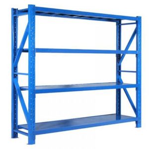 מערכת מדפים מודולרית Heavy Duty עם עומס מרבי 500 ק”ג לכל שלב