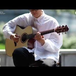 גיטרה בצבע סאנברסט CRAFTER HT-100 בצבע סאנברסט + תיק מרופד לנגינה מקצועית וצליל עשיר