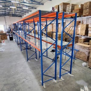 מערכת מדפים מודולרית Heavy Duty – 2~3 שלבים, עומס מרבי 900 ק”ג