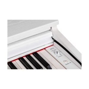 פסנתר דיגיטלי איכותי לבן Orla CDP 1 DLS – פסנתר חשמלי מקצועי עם 88 קלידים שקולים ומנגנון פטישי, סאונד עשיר בעיצוב יוקרתי לבית ולסטודיו