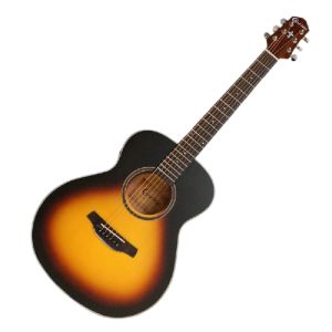 גיטרה בצבע סאנברסט CRAFTER HT-100 בצבע סאנברסט + תיק מרופד לנגינה מקצועית וצליל עשיר