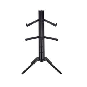 סטנד קלידים ספיידר SPIDER PRO בצבע שחור מבית König & Meyer – יציבות מקצועית, עיצוב מתקדם והתאמה מושלמת לכלי נגינה כבדים