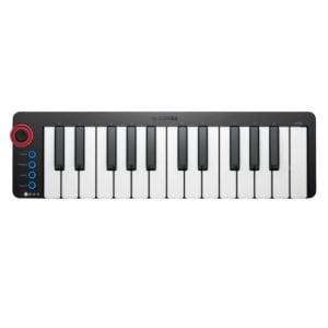 מקלדת מידי מיני 25 קלידים MIDI EC333 מבית DONNER – מקלדת שליטה קומפקטית עם חיבור USB, פדים רגישים וכפתורי שליטה להפקה מקצועית