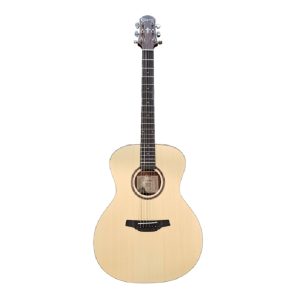 גיטרה בצבע טבעי CRAFTER HG-100 מסדרת SILVER בצבע טבעי + תיק מרופד לנגינה מקצועית וצליל עשיר