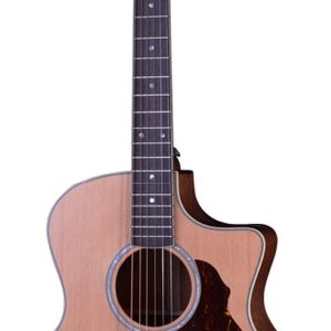 גיטרה אקוסטית מוגברת CRAFTER GAE 7/N עם Cutaway בצבע חום מבריק, מהדורת STANDARD Series + תיק מרופד – עץ מהגוני, טיונר מובנה, צליל חם ואיכותי למוזיקאים מקצועיים ומתחילים