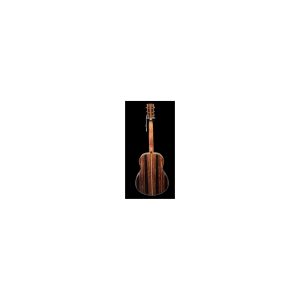 גיטרה אקוסטית מקצועית מוגברת GRAND MINO MACASSAR מבית CRAFTER – סאונד חם ועשיר, עץ מאקאסר איכותי, פיקאפ מובנה להופעות ואולפן, כולל תיק מרופד