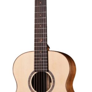 גיטרה אקוסטית מוגברת CRAFTER MINO KOA בצבע טבעי – סאונד מקצועי עם עץ קואה + תיק מרופד איכותי