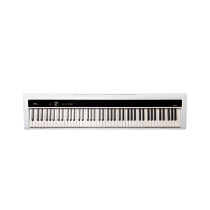 פסנתר חשמלי 88 קלידים שקולים ORLA PF100 עם Bluetooth בצבע לבן – פסנתר דיגיטלי מקצועי ללימוד, הופעות ואולפן