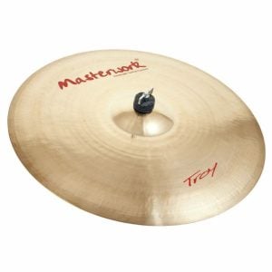 מצילת קראש 19 אינץ בעבודת יד – MASTERWORK TROY TCR-19 עם צליל עשיר, הדהוד ארוך ושליטה דינמית מושלמת