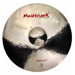 20″ מצילת רייד עם גימור ייחודי MASTERWORK TROY TRI-20 – סאונד חם, תגובה מהירה ורזוננס עמוק למערכת תופים מקצועית