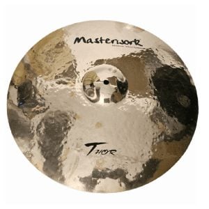 מצילת קראש בעבודת יד 18″ MASTERWORK THOR THCR-18 – סאונד חזק, תגובה מהירה ורזוננס עמוק למערכת תופים מקצועית
