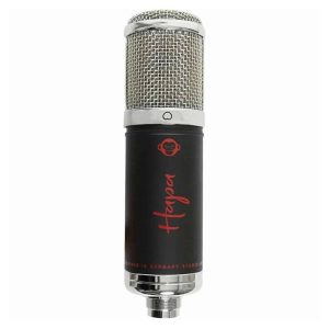 מיקרופון הקלטה USB Hapa USB שחור – מיקרופון מקצועי להקלטות, סטרימינג ופודקאסטים מבית Monkey Banana