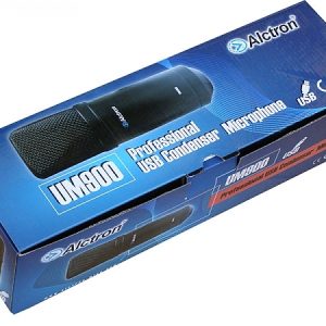 מיקרופון להקלטות ביתיות Alctron UM-900 – אידיאלי להקלטות אולפן, פודקאסטים, סטרימינג ושירה עם סאונד איכותי וחיבור USB