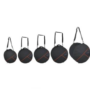 תיקי תופים להגנה מקסימלית 5 חלקים 22 x18 אינץ’ – עמידות גבוהה והגנה מושלמת מבית GEWA Germany