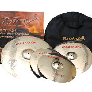 מצילת קראש 19 אינץ בעבודת יד – MASTERWORK TROY TCR-19 עם צליל עשיר, הדהוד ארוך ושליטה דינמית מושלמת