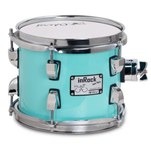 תוף טמטם 8 אינץ’ / 6.5 אינץ’ בצבע SURF GREEN מסדרת IN ROCK מבית Odery ברזיל – תוף מקצועי עם סאונד מעולה וגימור איכותי
