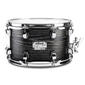 תוף סנר עם צליל חד SIR-1006 בגודל 10×6 אינץ’ בצבע שחור Ash – סנר קומפקטי עם צליל חד ורזוננס טבעי מבית Odery (Brazil), אידיאלי להופעות ואולפן!