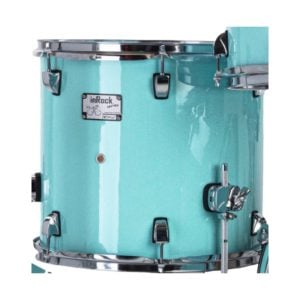 פלור טם 14 אינץ’ בצבע SURF GREEN מסדרת IN ROCK מבית Odery (Brazil) – טם מקצועי עם צליל חם ועיצוב ייחודי להופעות חיות