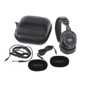 אוזניות פתוחות לאולפן HP NINE XO-170995 מבית GEWA – איכות שמע גבוהה, נוחות מקסימלית ותיק נשיאה איכותי
