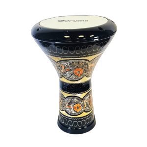 דרבוקה נחושת מקצועית בעיצוב אותנטי EC-GE17 מבית Gdrums – סאונד עשיר, תהודה עוצמתית וגימור יוקרתי לנגנים מקצועיים