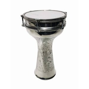 דרבוקה אלומיניום עם תוף מרים GD-DPS50 מבית Gdrums – צליל עוצמתי עם אפקטים קצביים ייחודיים לנגינה מקצועית