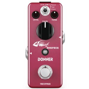 פדל דיסטורשן לגיטרה Morpher מבית DONNER – אפקט עוצמתי עם גיין גבוה וסאונד דחוס למטאל ורוק