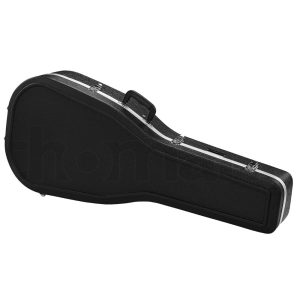 קייס קשיח מקצועי לגיטרה אקוסטית Deluxe ABS – מיגון מקסימלי ונוחות נשיאה מושלמת