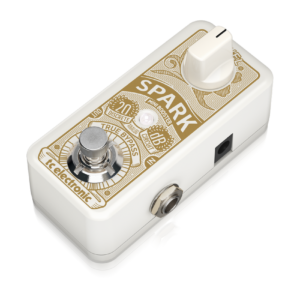 פדאל Booster Mini לגיטרה חשמלית SPARK MINI BOOSTER מבית TC Electronic – אפקט Overdrive ו-Distortion קומפקטי