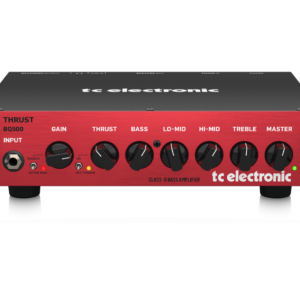 מגבר ראש 500W לגיטרת בס TC Electronic BQ500 עם קדם-מגבר MOFSET וקומפרסור מובנה – סאונד מדויק ועוצמתי