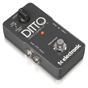 פדאל Looper לגיטרה TC Electronic DITTO STEREO LOOPER – פדאל לגיטרה עם עד 5 דקות הקלטה ואפקטים סטריאופוניים