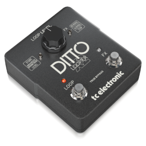 פדאל Looper סטריאופוני TC Electronic DITTO X2 LOOPER – פדאל לגיטרה עם שני לחצנים לשליטה על ה-Loop וה-FX