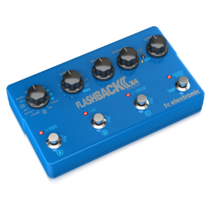 פדאל Delay עם טכנולוגיית TonePrint פדאל עם 16 סוגי Delay לגיטרה TC Electronic FLASHBACK 2 X4 DELAY – פדאל דיליי מקצועי עם אפקטים מותאמים אישית