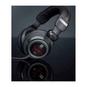 אוזניות אולפן איכותיות Closed-back עם טכנולוגיית S-Logic Plus, דרייבר 40mm וכבל נתיק