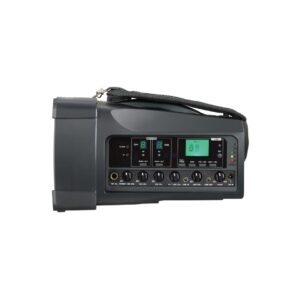 רמקול נייד קומפקטי FULLRANGE 50W עם BT, USB ו-5.8GHz תדר כפול ללא מיקרופון – מערכת הגברה ניידת איכותית
