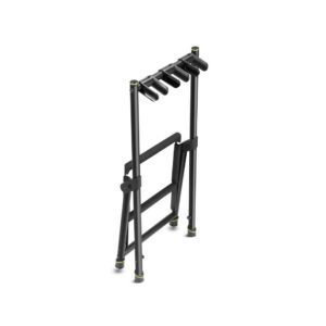 מעמד GRAVITY אוניברסלי ל-3 גיטרות דגם GGSMG03 – פתרון אחסון יציב ובטוח לגיטרות חשמליות, אקוסטיות ובס