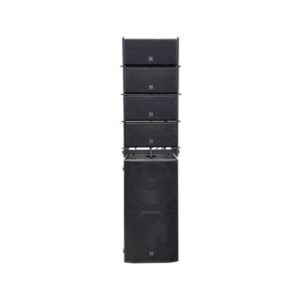 רמקולי 2X1″ + 1X10″ רמקול LINE ARRAY בצבע שחור דגם 21X מבית TLA – רמקול מקצועי עם פיזור סאונד רחב ומדויק
