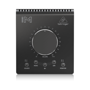 בקר שליטה אולפני STUDIO M מבית Behringer – בקר פסיבי עם פונקציות Mono, Mute ו-Dim