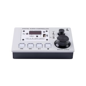 נגן USB/BT משולב כרטיס קול עם יציאות XLR, רדיו FM וכניסת Mini-SD – פתרון מוזיקה מקצועי עם חיבורי Line