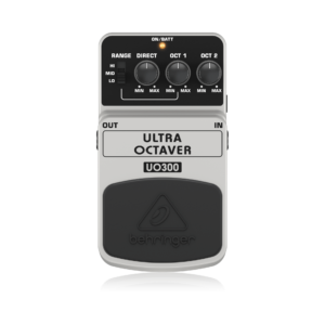 פדאל Octaver Behringer – אפקט Octaver עם 3 מצבי טווח ו-2 אוקטבות נוספות לגיטרה