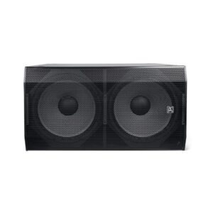 סאב אקטיבי כפול 18 תיבת עץ בהספק 1500W סאונד חזק ומקצועי להופעות ואירועים