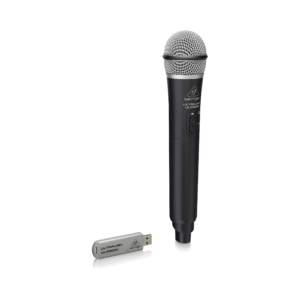 מיקרופון אלחוטי 2.4GHz עם מקלט USB דגם BEHRINGER ULM300USB – איכות שמע גבוהה וקליטת אות יציבה