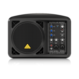 רמקול מוגבר BEHRINGER B205D 150W עם מיקסר מובנה – קומפקטי, מוניטור במה/מערכת PA ניידת